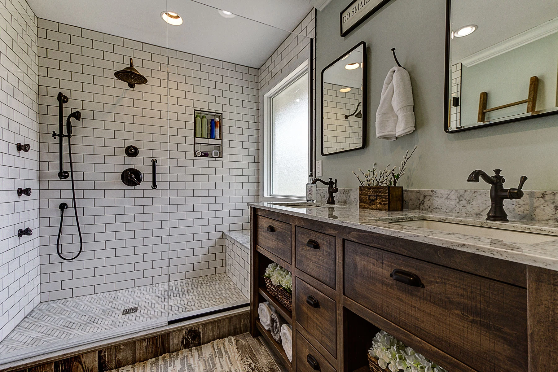 Renovated bathroom — Washington DC